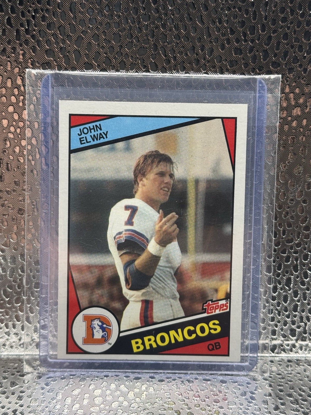 Topps 1984 John Elway #36 Denver Broncos NFL Football Trading Card