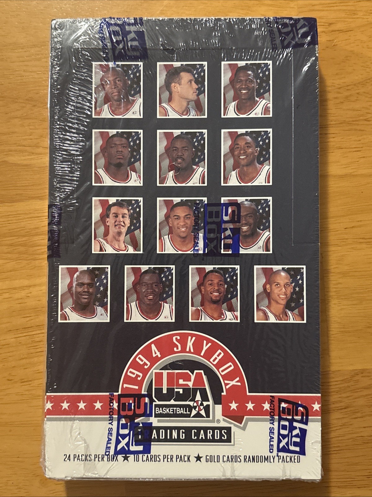 1994 Skybox USA Basketball – Factory Sealed Hobby Box Team USA NBA Free Shiping