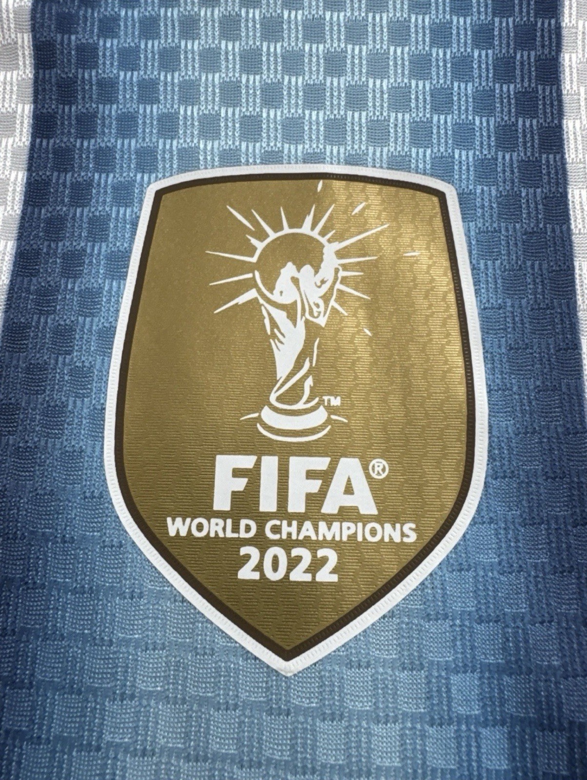 Argentina Home Soccer Jersey PLAYER VERSION Messi #10 World Cup 2026 Medium