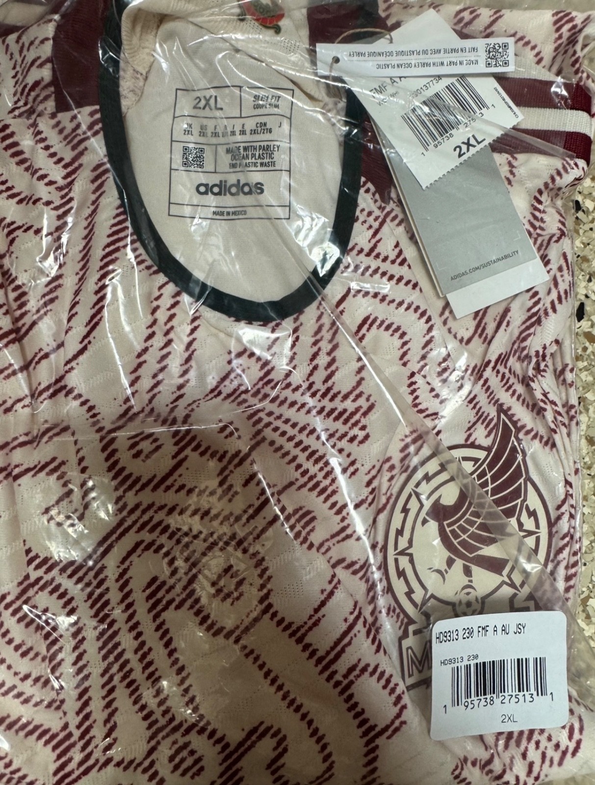 AUTHENTIC Adidas MEXICO AWAY JERSEY 2022 MENS HD9313 New NWT ORIGINAL