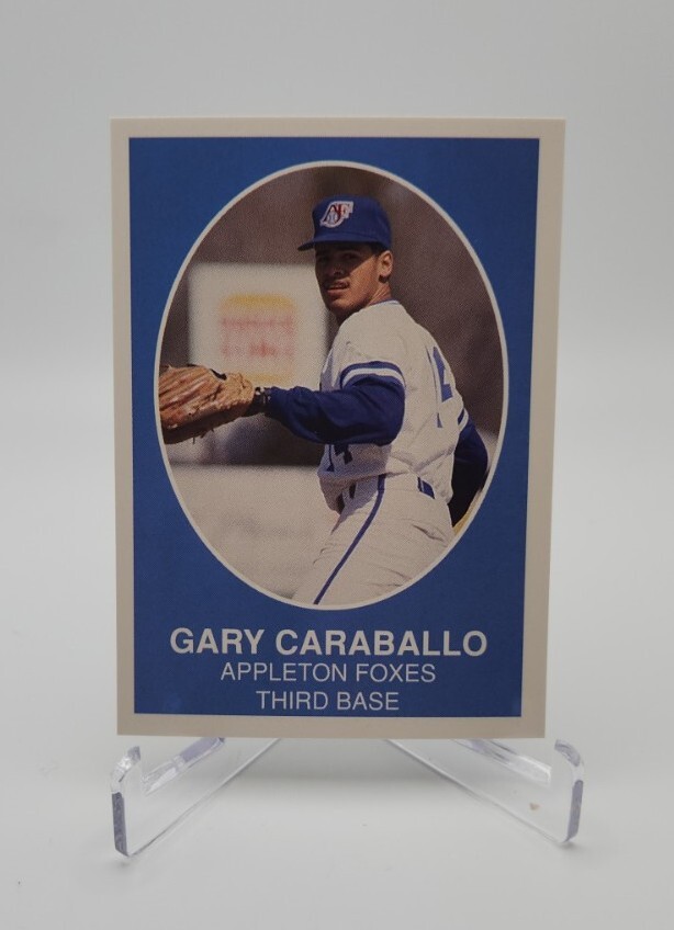 Gary Caraballo – 1990 – Boxscores Enterprises – Appleton Foxes – #6