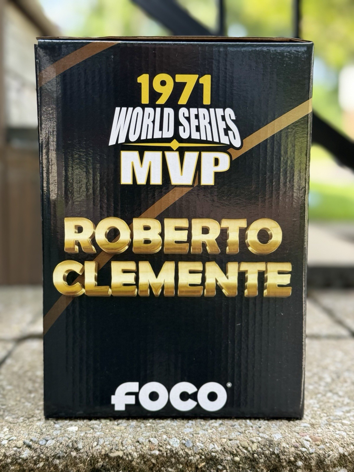 Roberto Clemente Pittsburgh Pirates 1971 World Series MVP Bobblehead FOCO NEW 5”