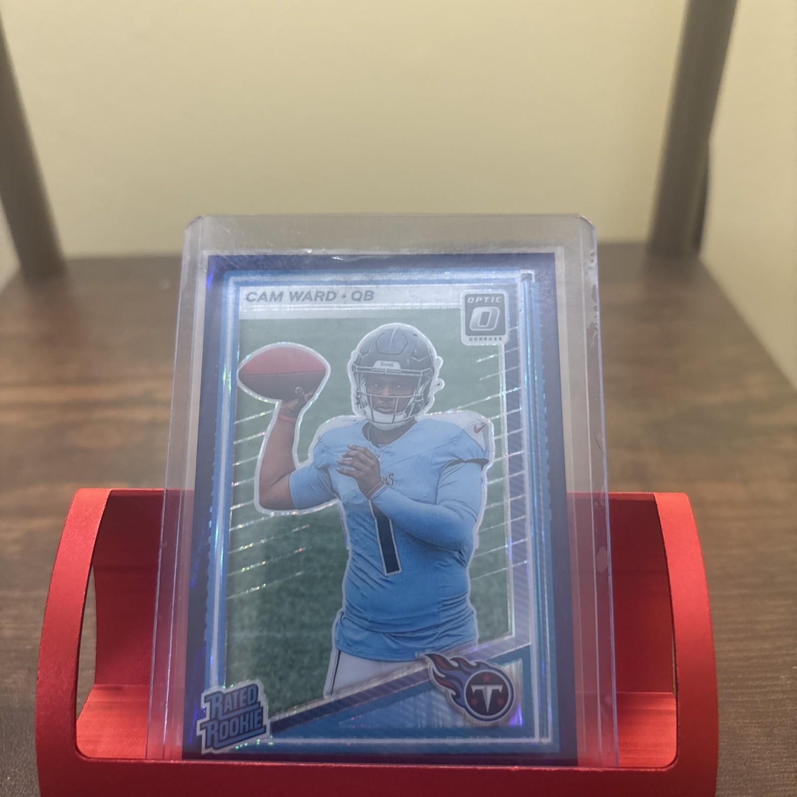 2025 Panini Donruss Optic – Rated Rookie Cam Ward #293 Purple Shock Prizm (RC)