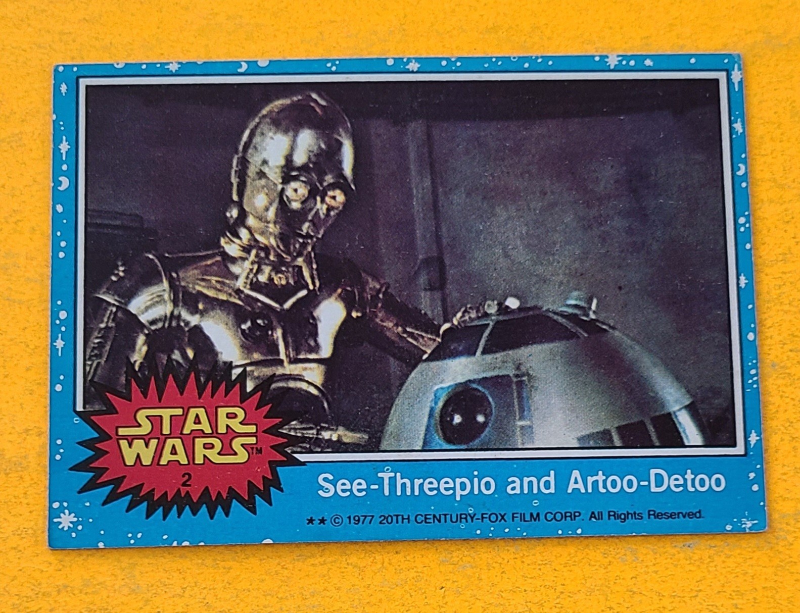 1977 TOPPS STAR WARS SERIES 1 YOU PICK COMPLETE YOUR SET VARIOUS CONDITIONS BLUE