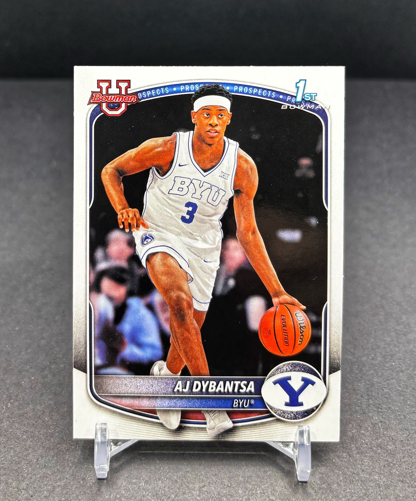 2025-26 Bowman Basketball – AJ DYBANTSA – 1st Prospect Paper – BYU #BPP-1