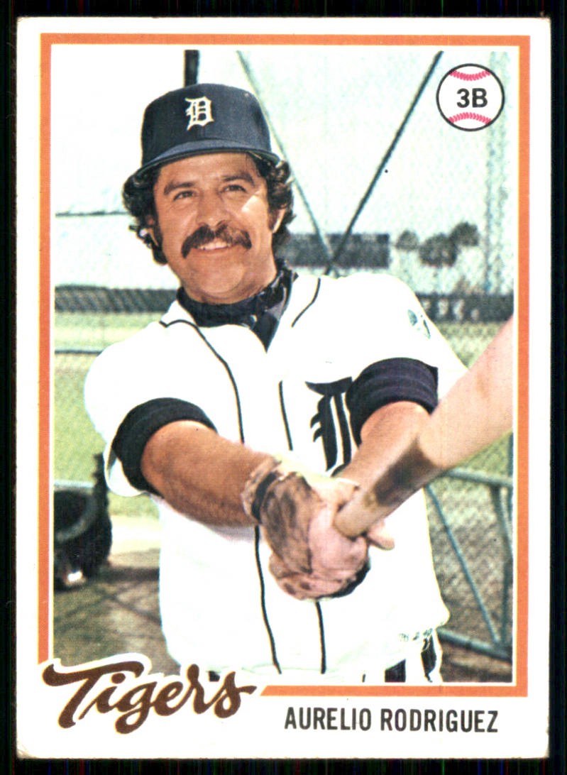 1978 Topps #342 Aurelio Rodriguez Detroit Tigers 56139