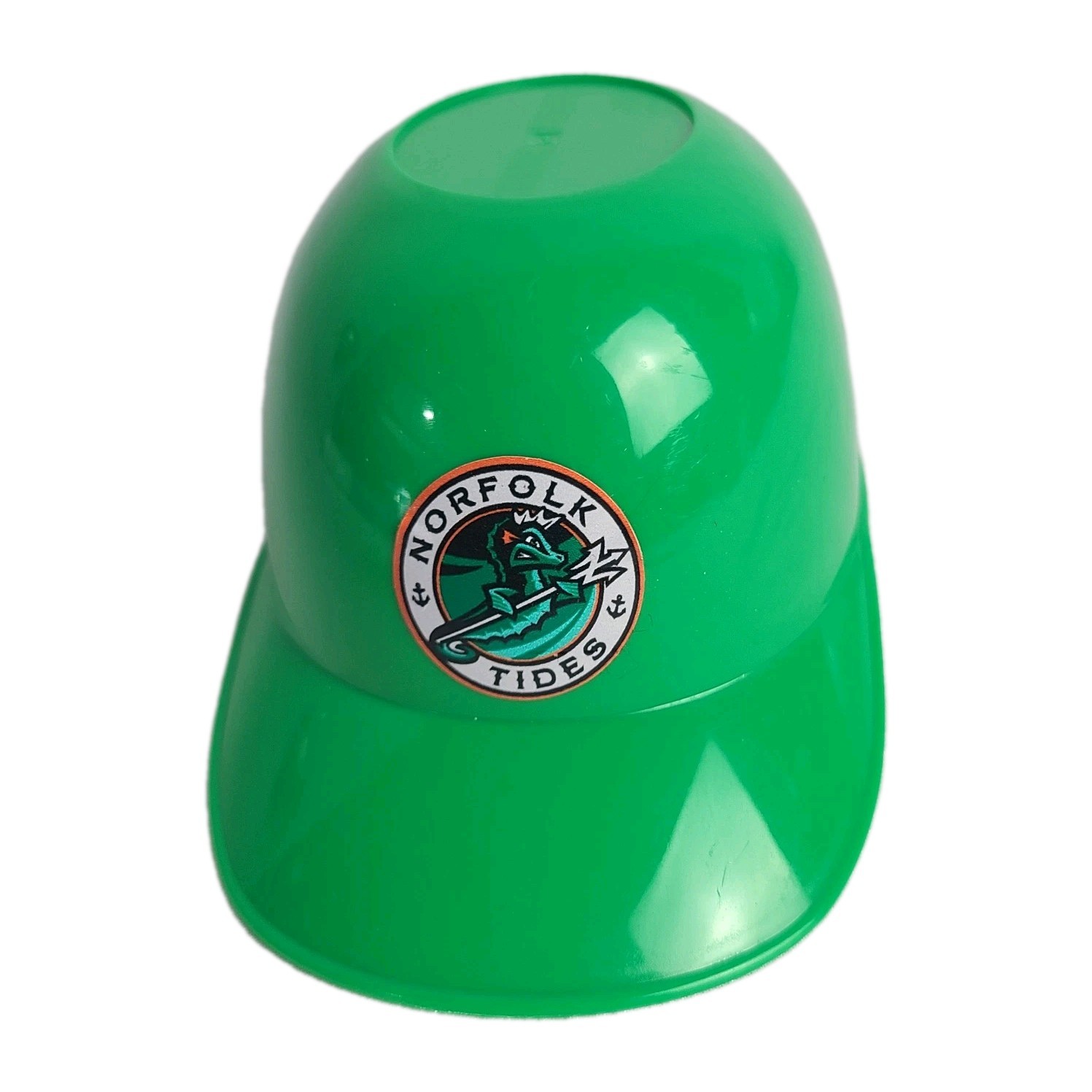 Norfolk Tides Ice Cream Helmet Baseball Mini Snack Bowl MiLB Minor League