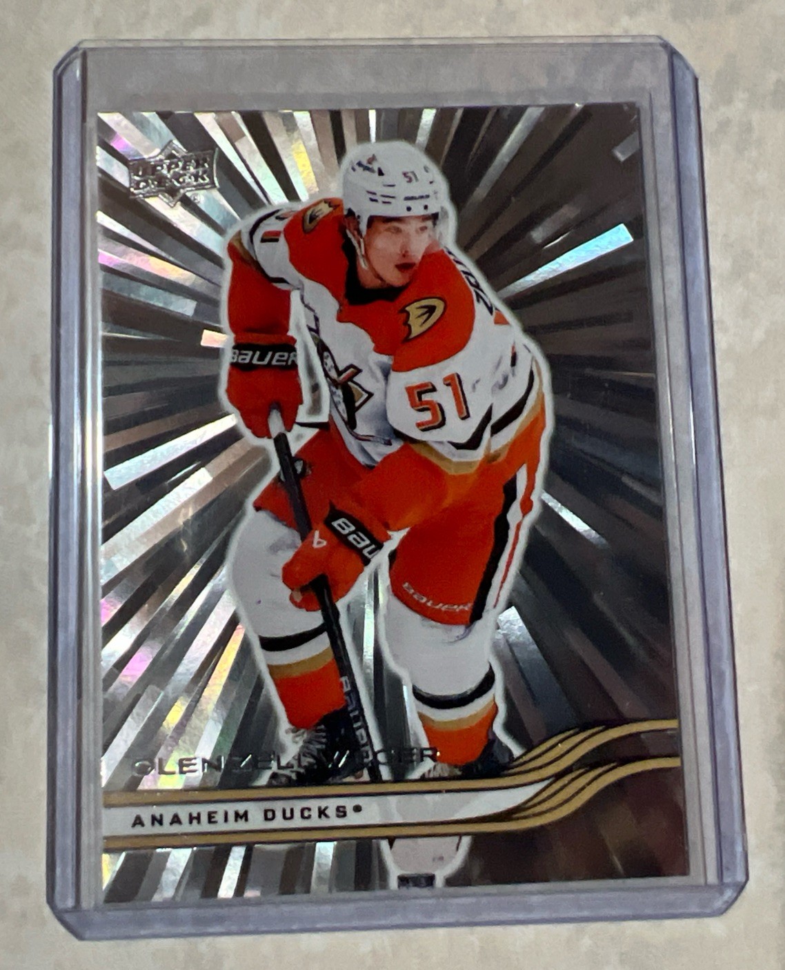 Olen Zellweger 2025-26 Upper Deck Series 2 Outburst Card #251
