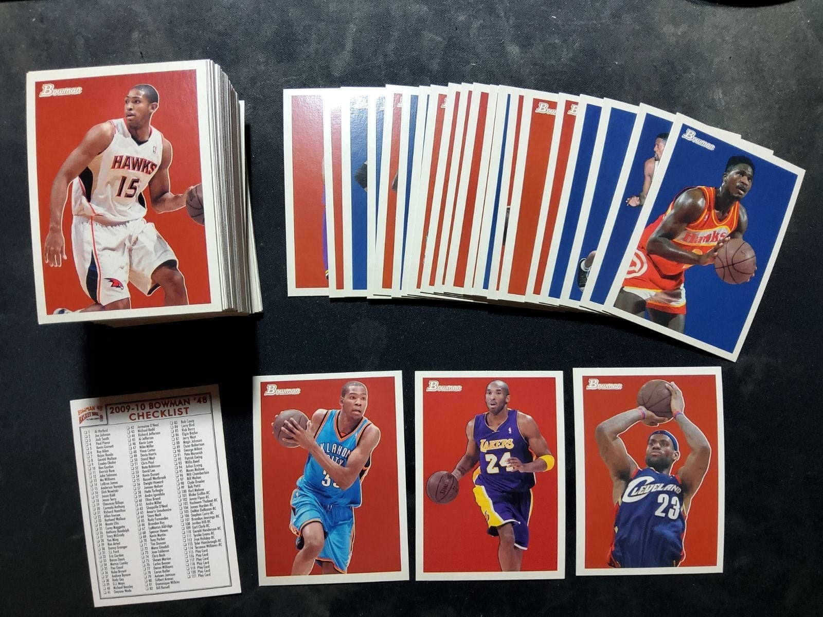 2009-10 Bowman ’48 Complete Base Set (1-100) Kobe LeBron Durant Westbrook 🏀 🔥