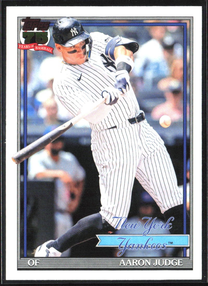 2026 Topps Series 1 – 1991 Topps Aaron Judge #T91-34