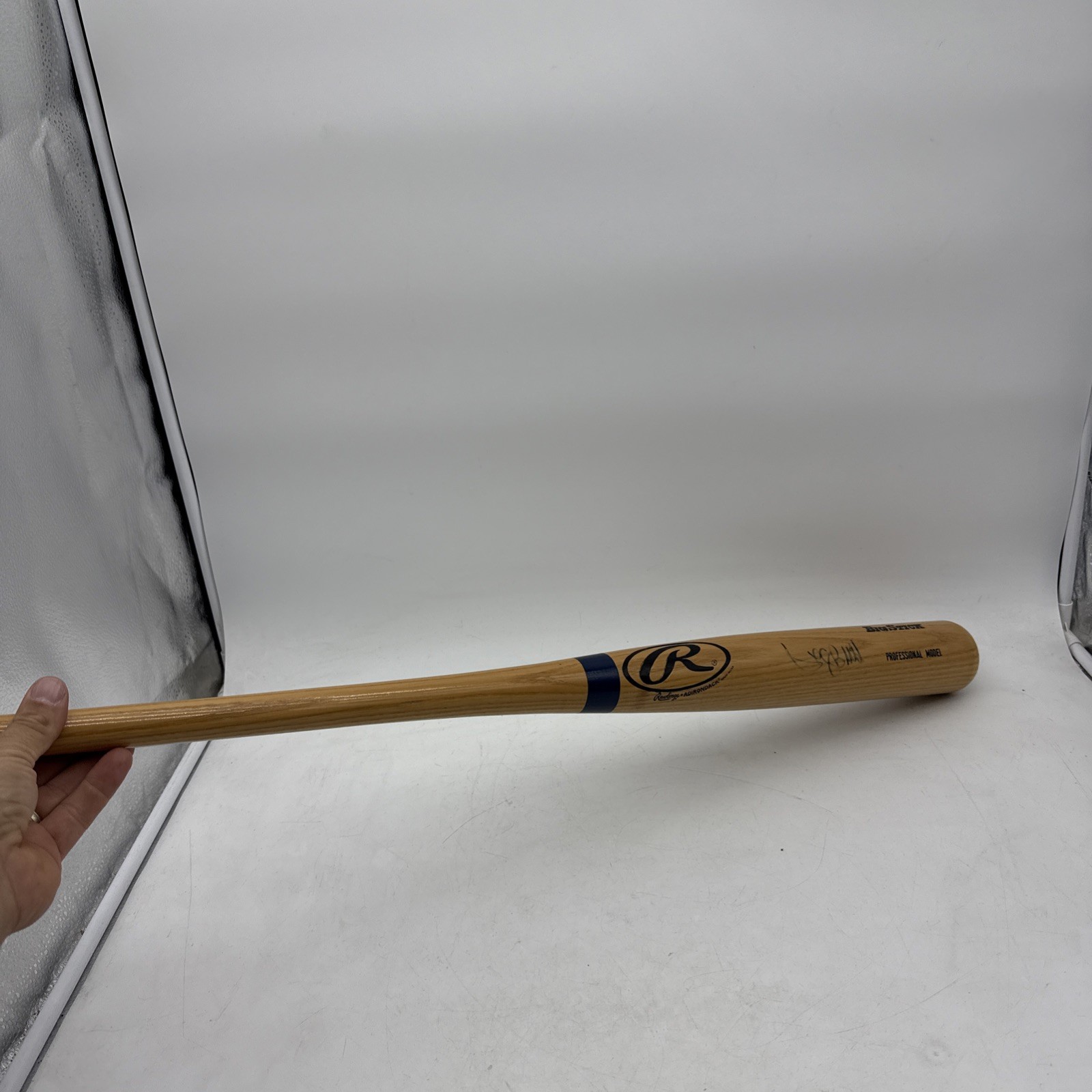 George Brett Signed Autographed Rawlings Mini Baseball Bat Kansas City Royals KC