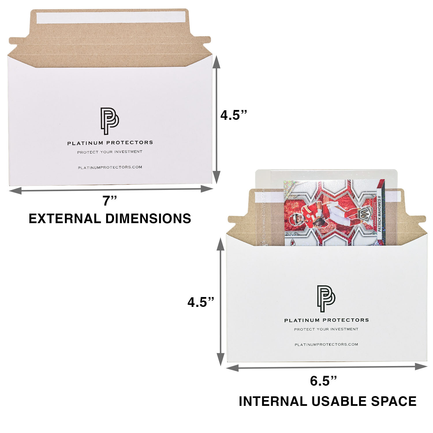 Platinum Protectors Shipping Mailers for Cards eBay Standard Envelope Shipping