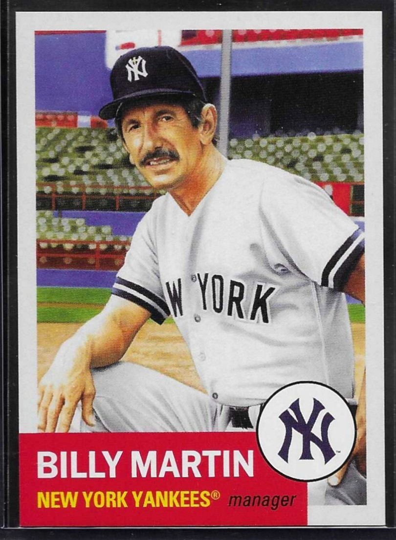 2026 Topps MLB® Living Set® # 919 BILLY MARTIN New York Yankees 2,160 Printed