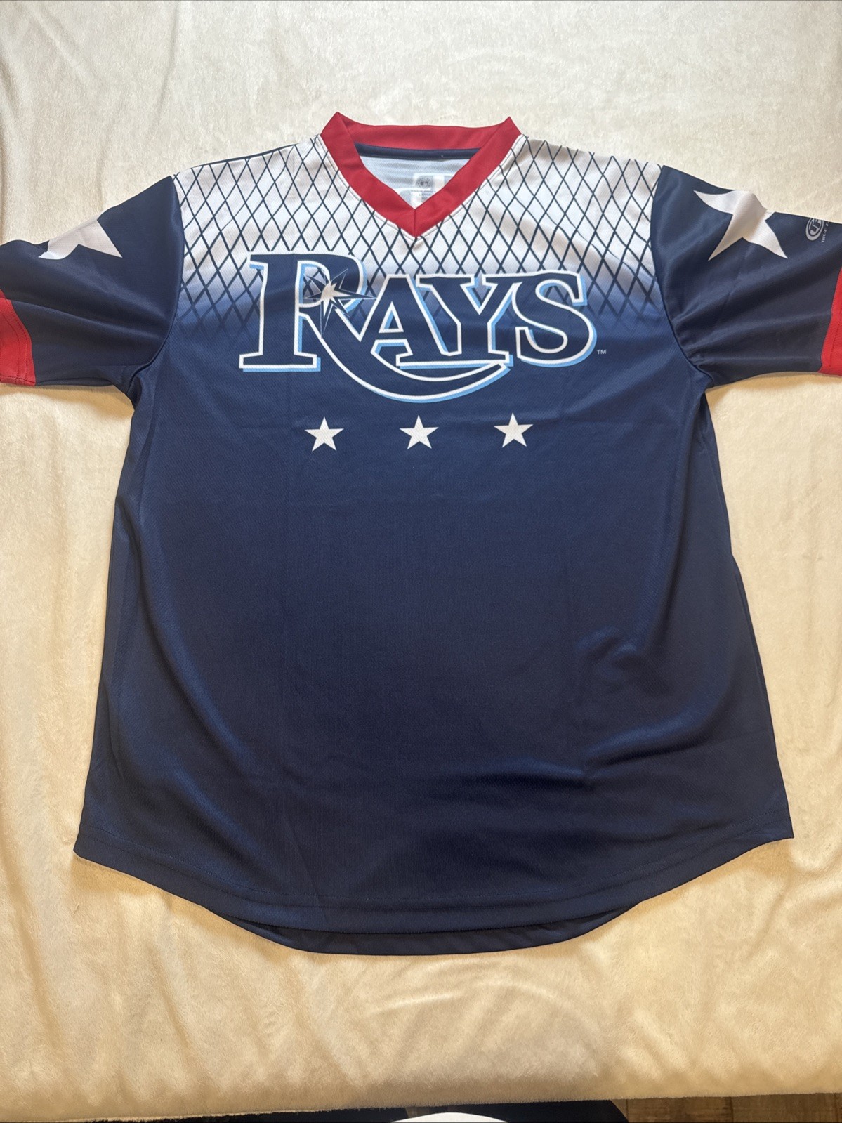 Tampa Bay Rays Jersey True Fan Size Large