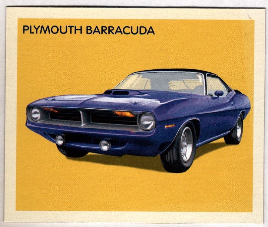 Plymouth Barracuda 2009 Philadelphia 1935 National Chicle