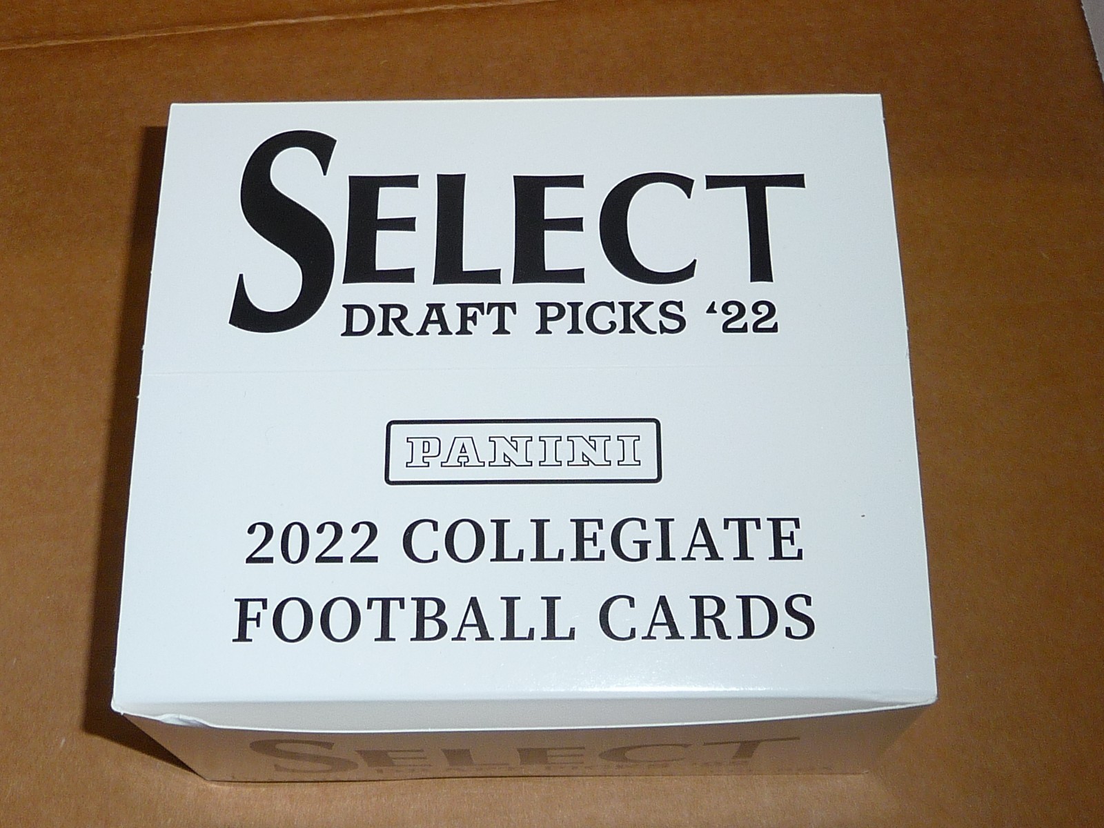 2022 Panini Select Draft Picks FOOTBALL 12 PACK CELLO FAT VALUE PACK BOX