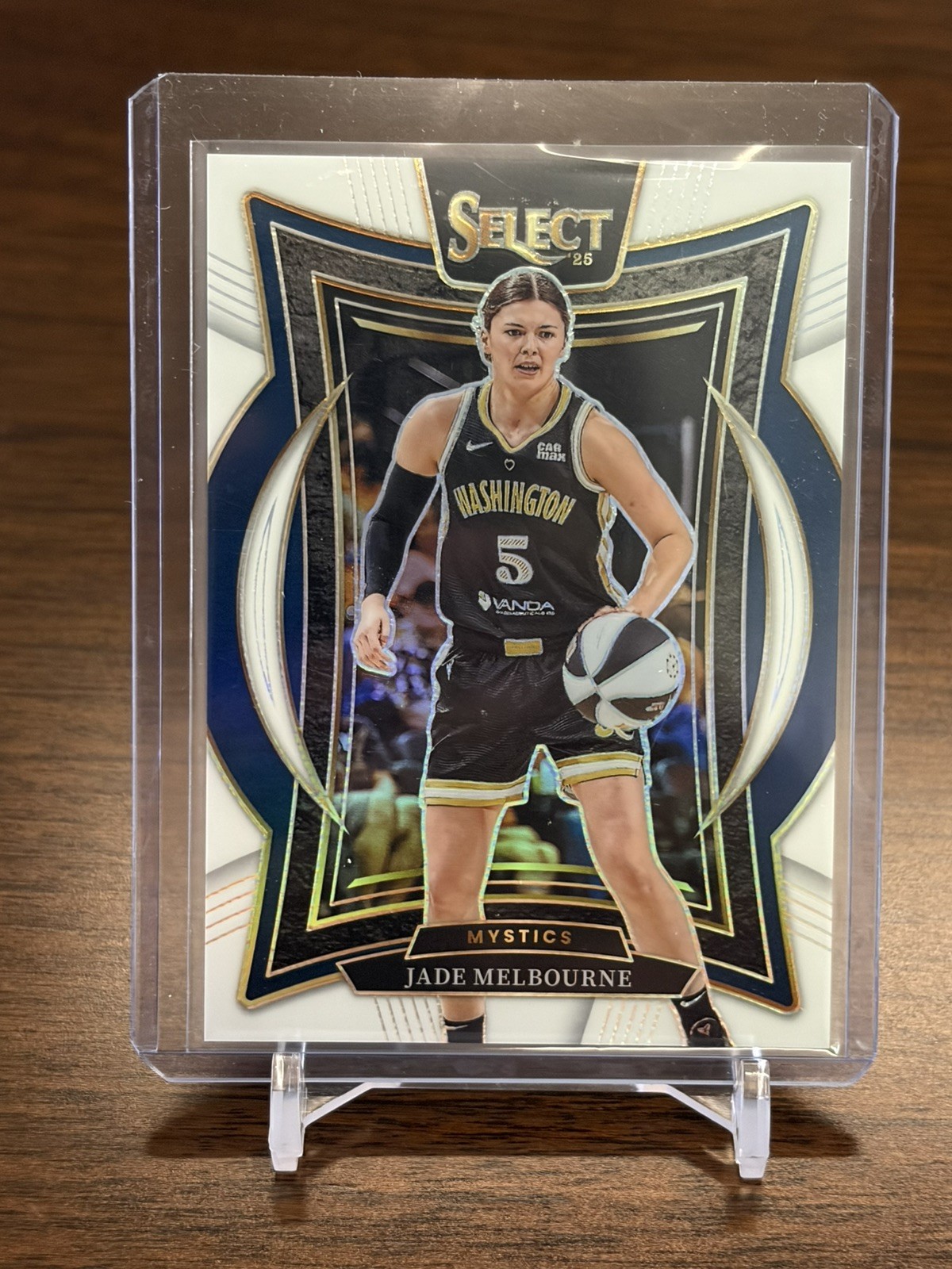 2025-26 Panini Select WNBA #3 Jade Melbourne Councourse Level White Prizm /99