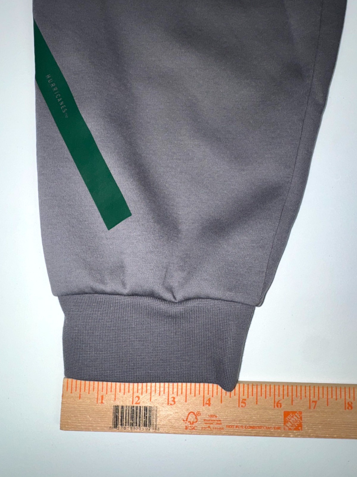 Adidas Miami Hurricanes CFB Team Issued Pants Men Gray Football Texas A&M Game