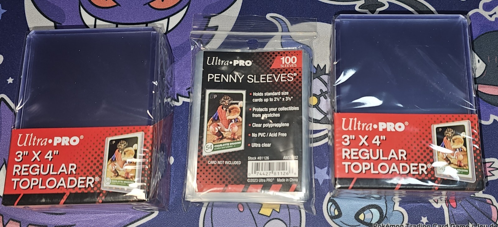Qty 2 – Ultra PRO 3″ x 4″ Regular Toploader – 25 Pack + 100 Penny Sleeves COMBO