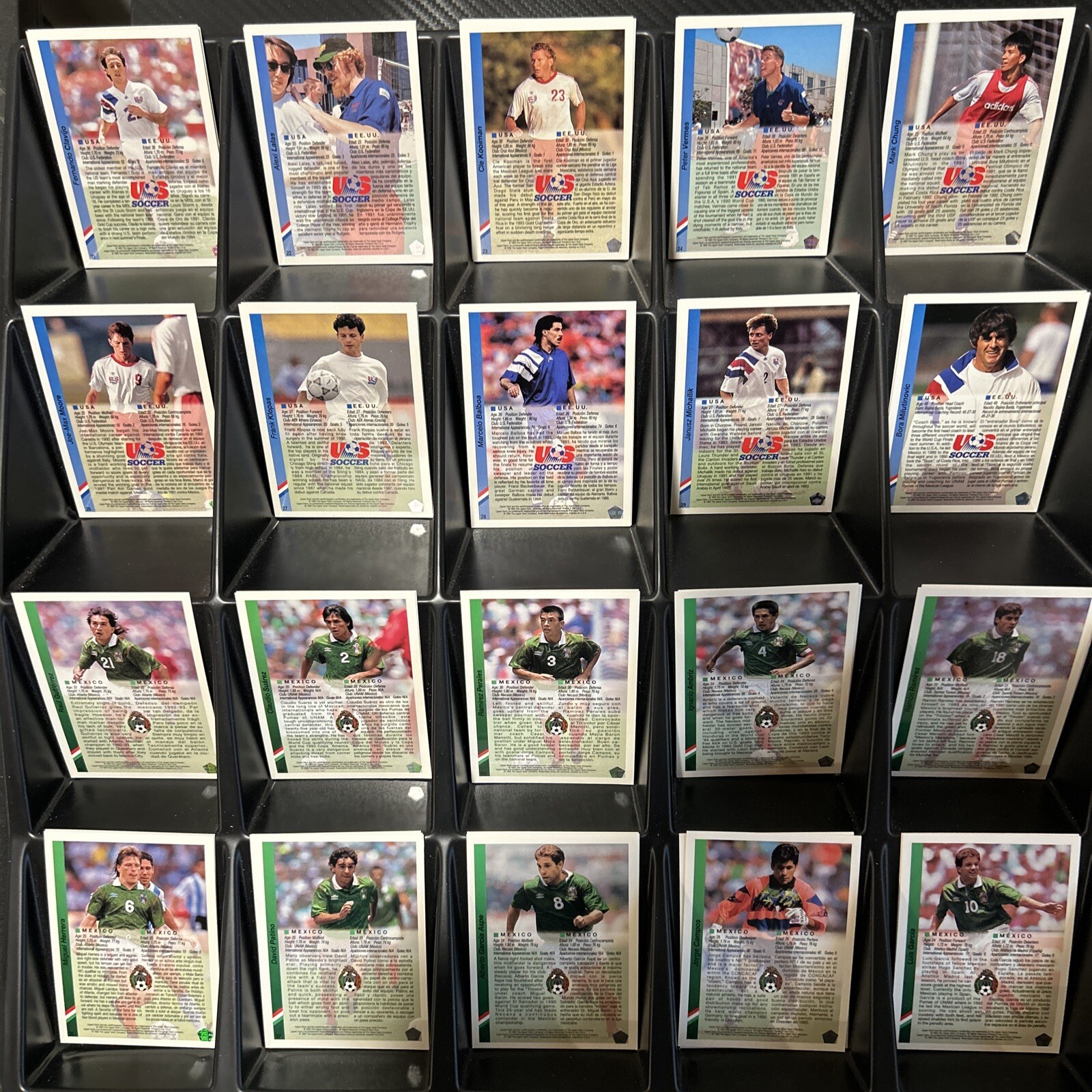 1993 Upper Deck Soccer World Cup Preview ENGLISH/SPANISH YOU PICK! NM or Better