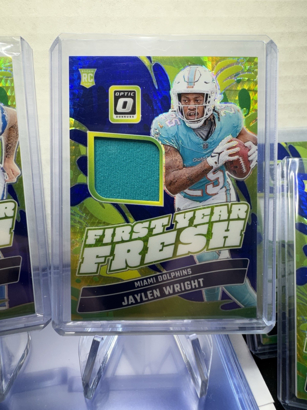2024 Panini Optic First Year Fresh Patch Lot Of 15 Cards, Penix, Rome, BTJ
