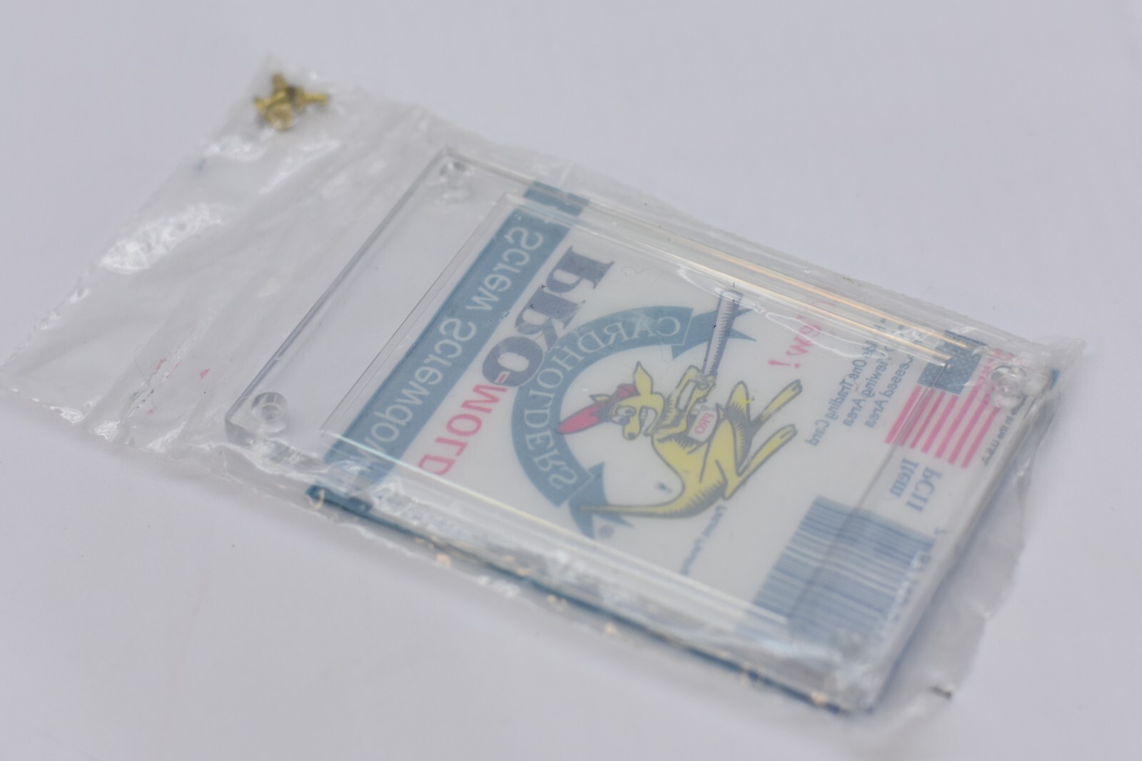 (5) Pro-Mold 20pt 4 Screw Recessed Card Regular Card Holder PC11