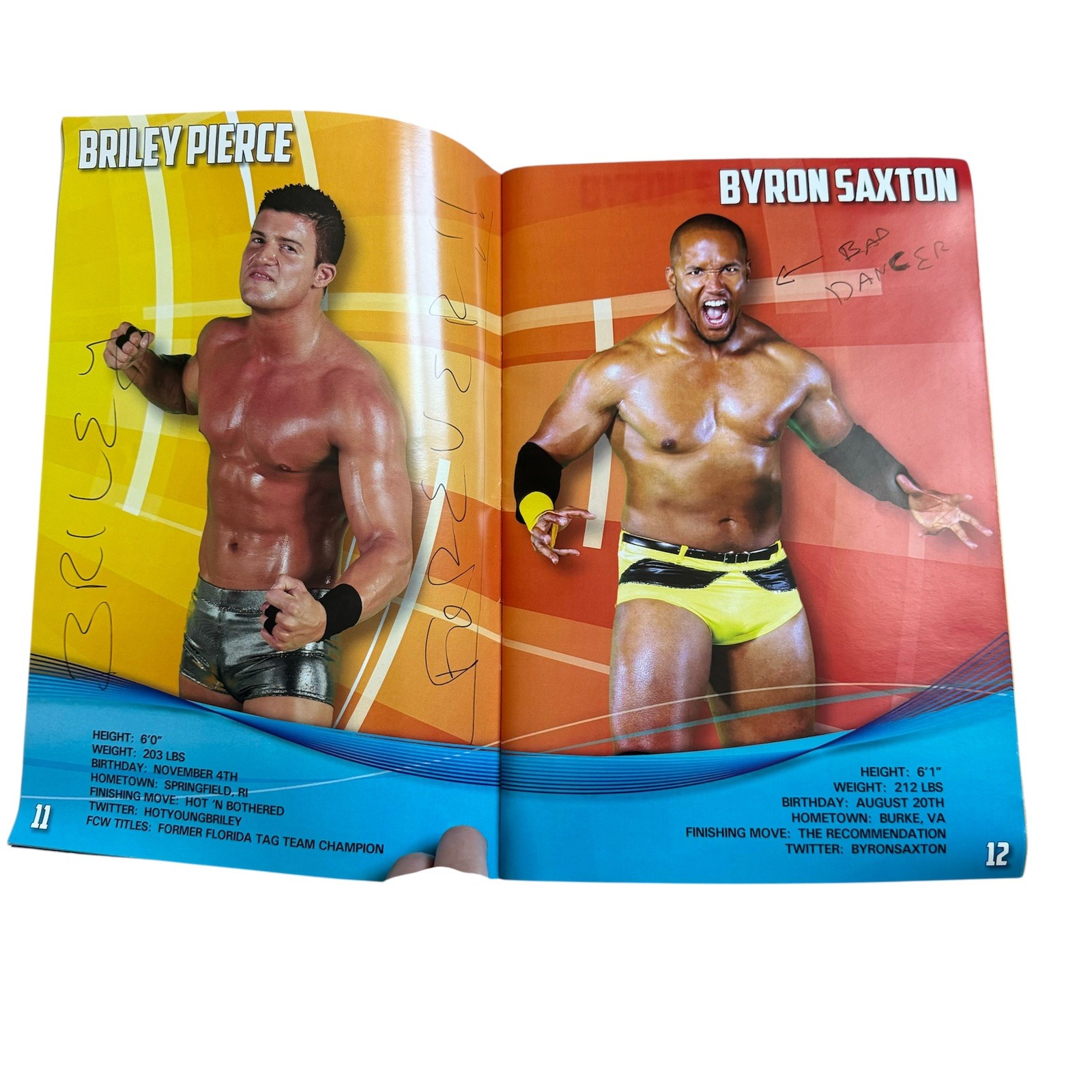 FCW summer Slamarama 2012 Tour Book