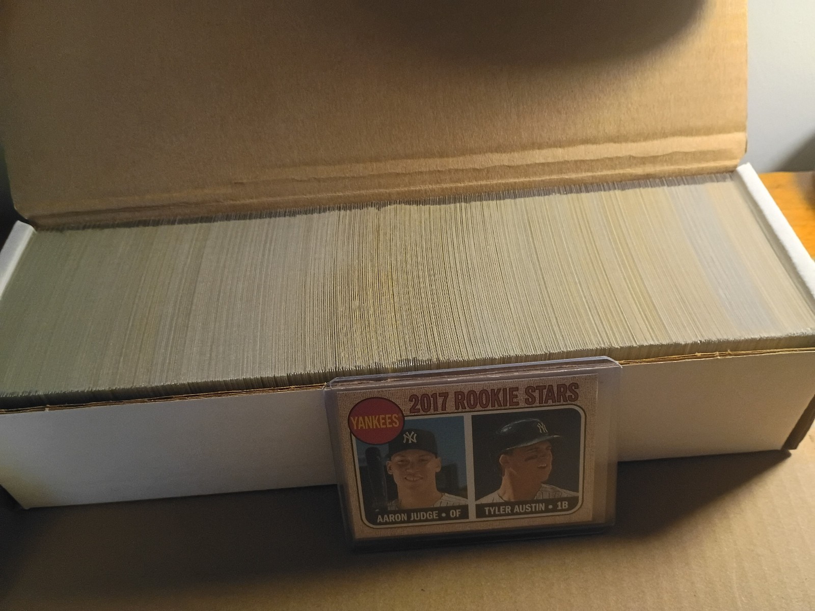2017 TOPPS HERITAGE BASEBALL SET (S) # 1 THRU 400 & # 501 THRU 700 JUDGE RC ++
