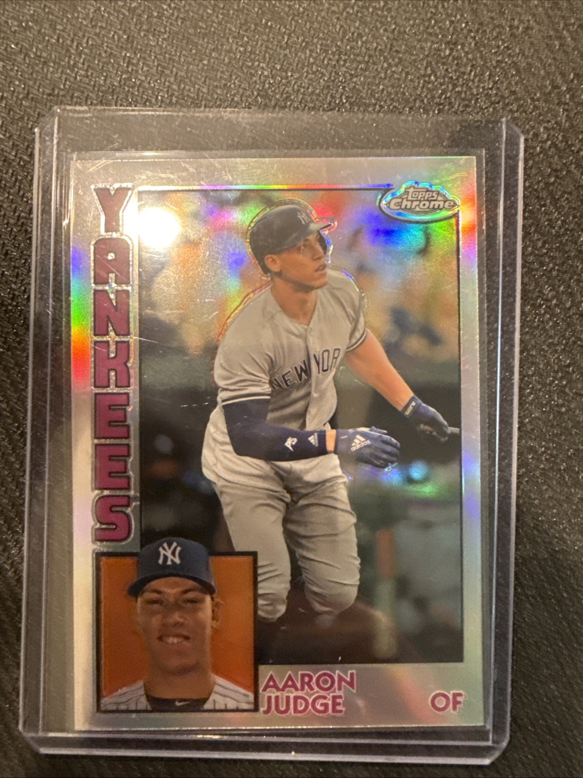 2019 Topps Chrome Aaron Judge 1984 Topps Insert #84TC-1 – Yankees