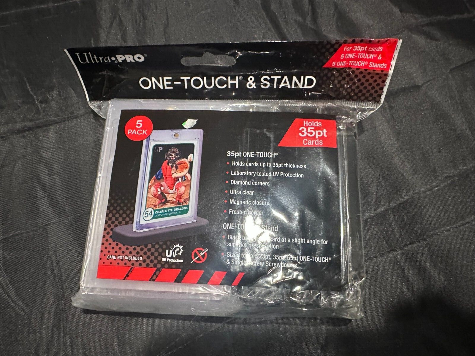 Ultra Pro 35 pt One-Touch & Stand pack of 5