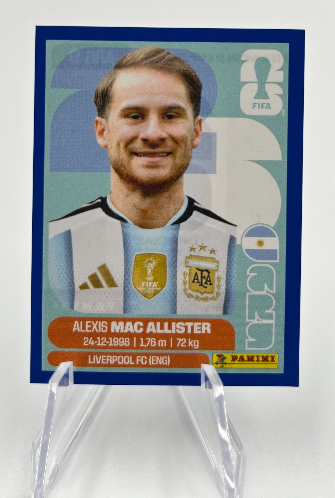 2026 Panini FIFA World Cup Stickers English USA Edition BLUE Parallel You Pick!