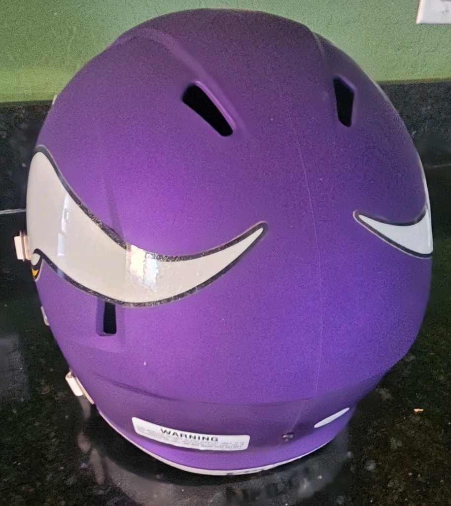Randy Moss Minnesota Vikings Signed Speed Replica Helmet + Visor
