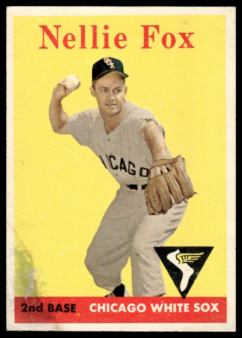 1958 Topps Nellie Fox #400 Chicago White Sox – Very Good