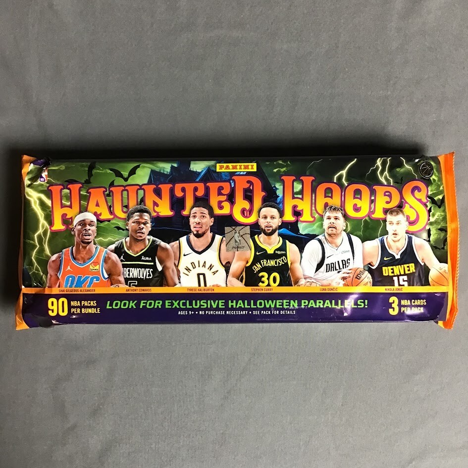 2023-24 NEW Panini Haunted Hoops NBA – 90 Packs – Halloween Exclusive – SEALED