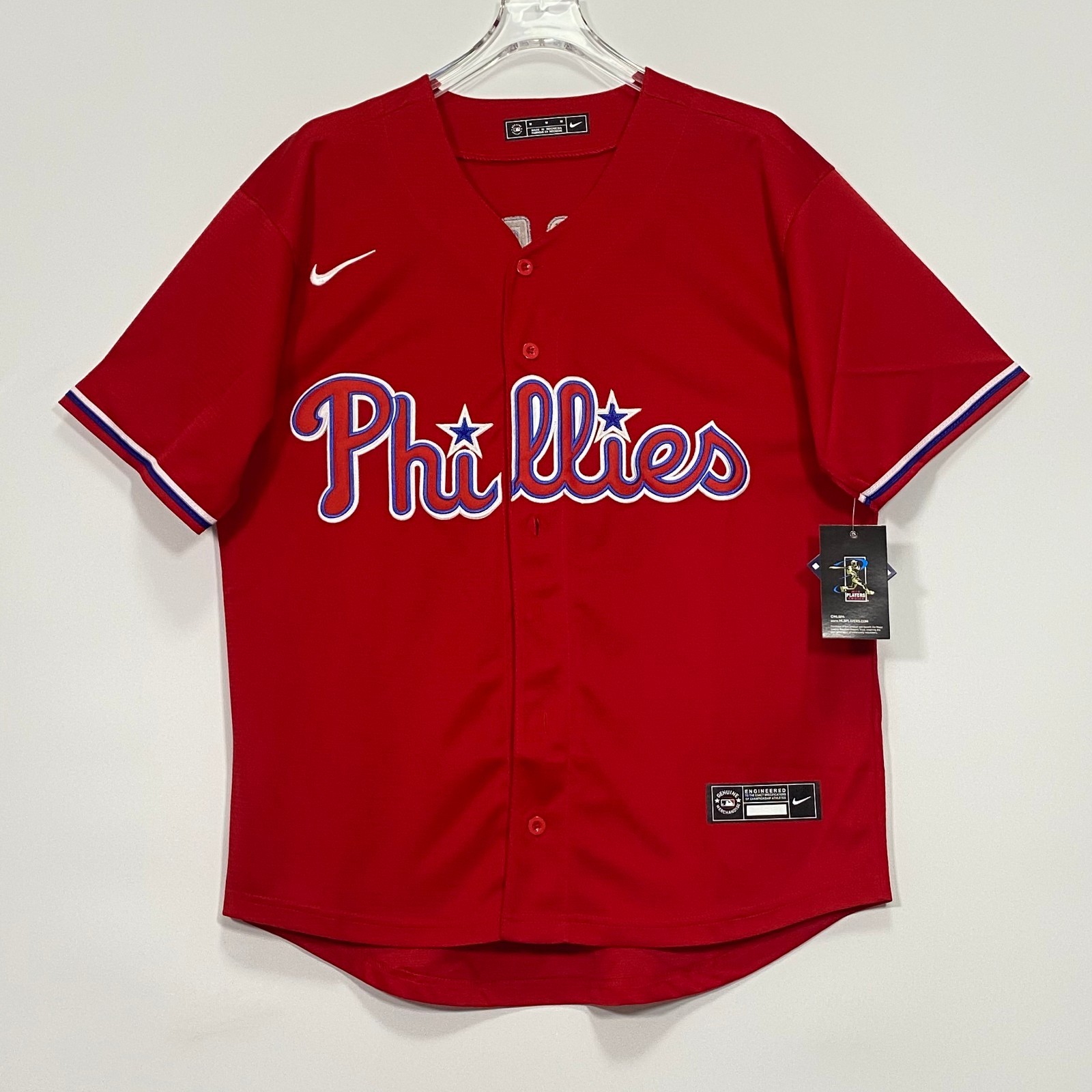 Bryce Harper #3 Baseball Jersey, Embroidered, Red