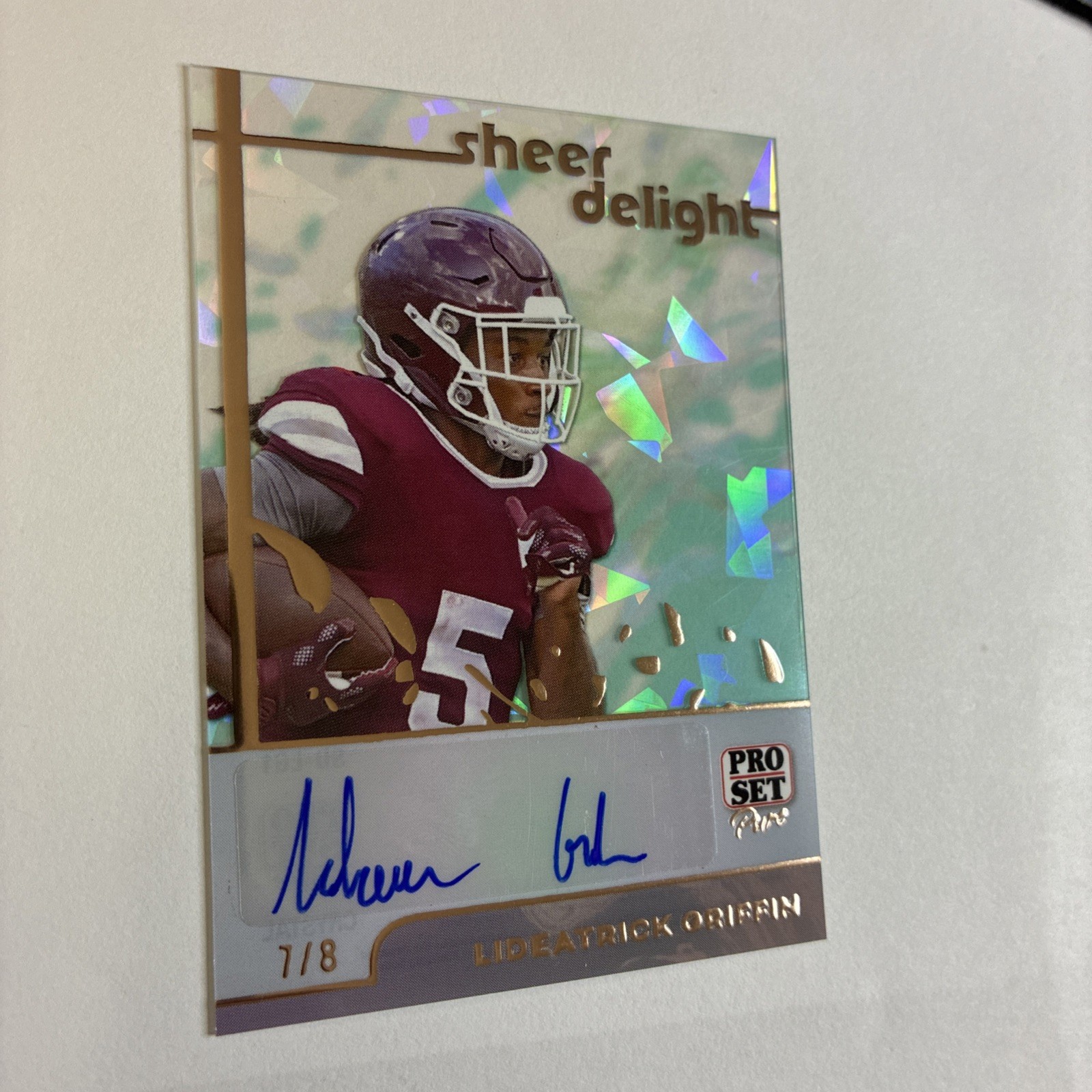 2024 LEAF PRO SET PURE BLUE SPARKLE SHEER DELIGHT LIDEATRICK GRIFFIN AUTO 7/8-GB