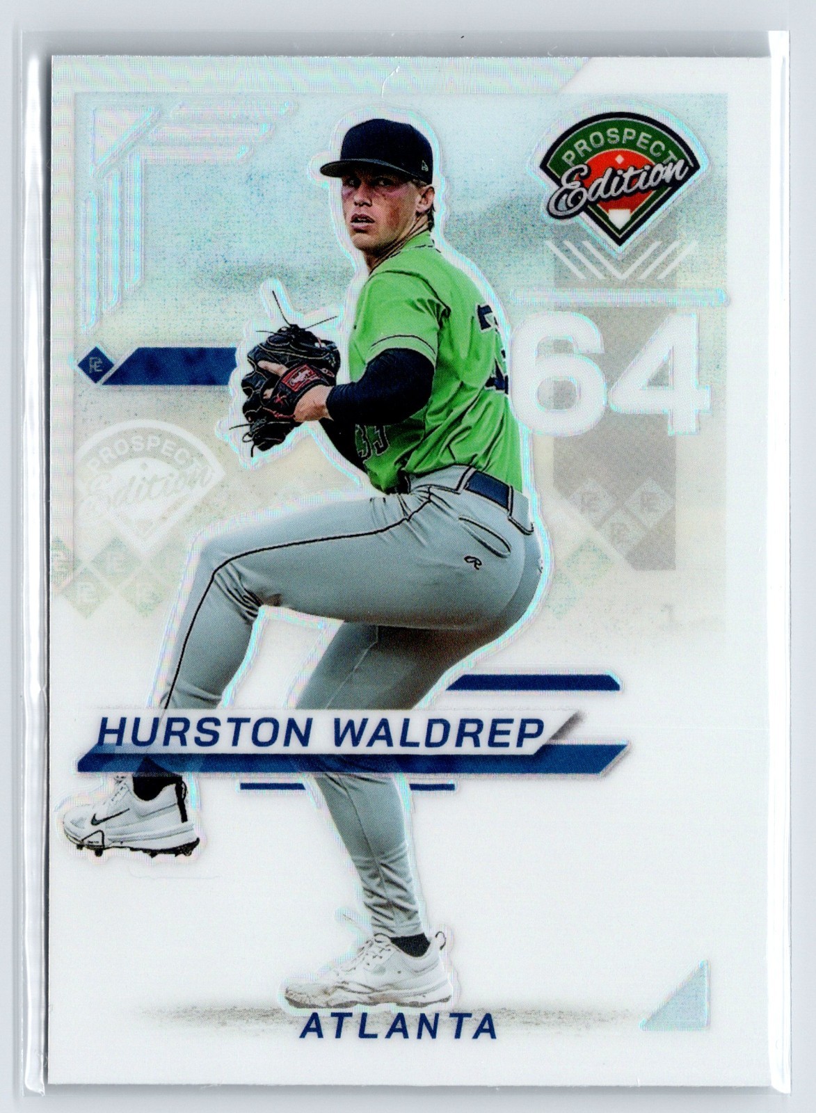 2025 Panini Prospect Edition Hurston Waldrep Holo Prizm