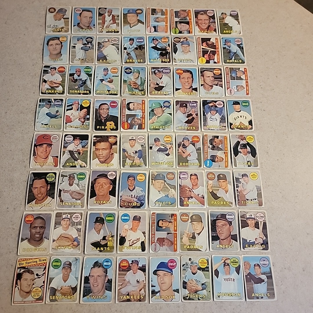 1969 Topps Baseball Your Choice