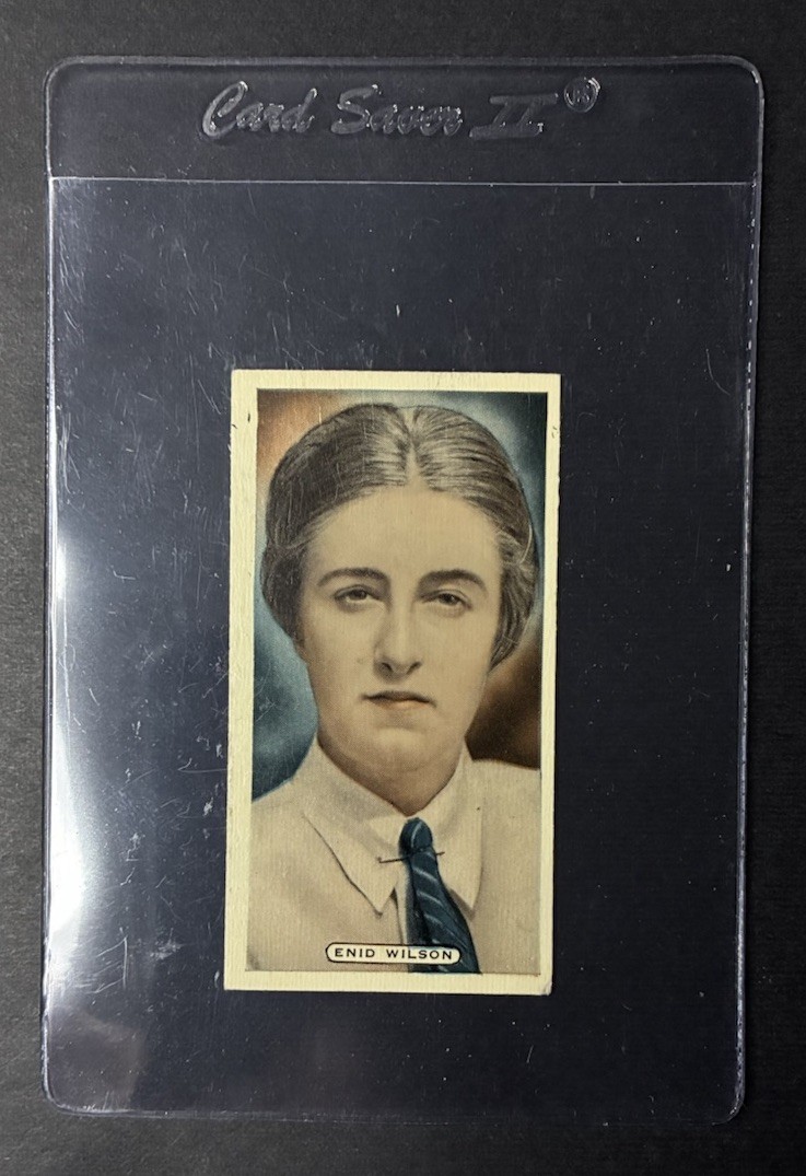 1935 Ardath Tobacco Golf Cricket Tennis #50 Enid Wilson
