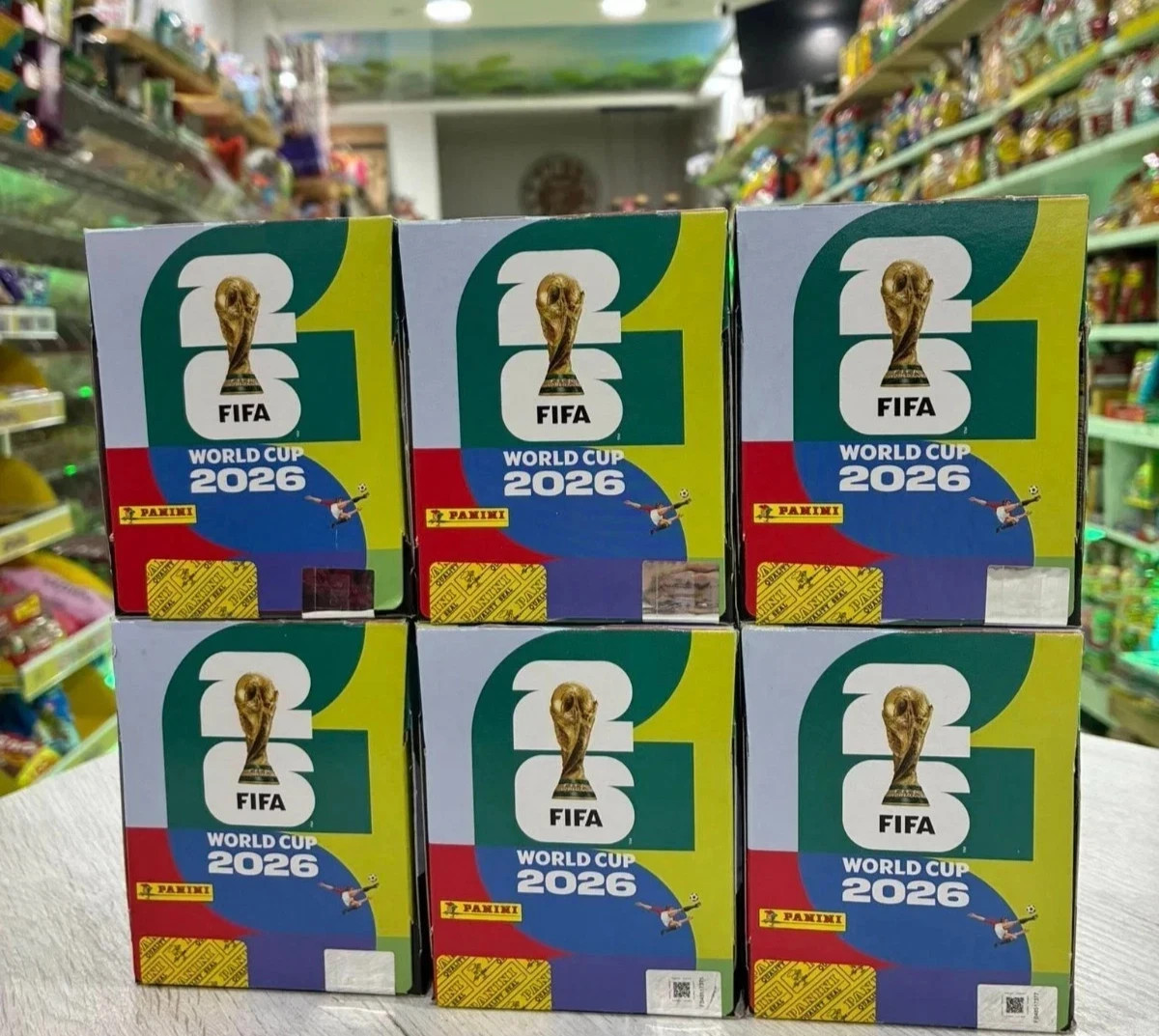 FIFA World Cup 2026 PANINI Collection – Box 50 packs 350 stickers US