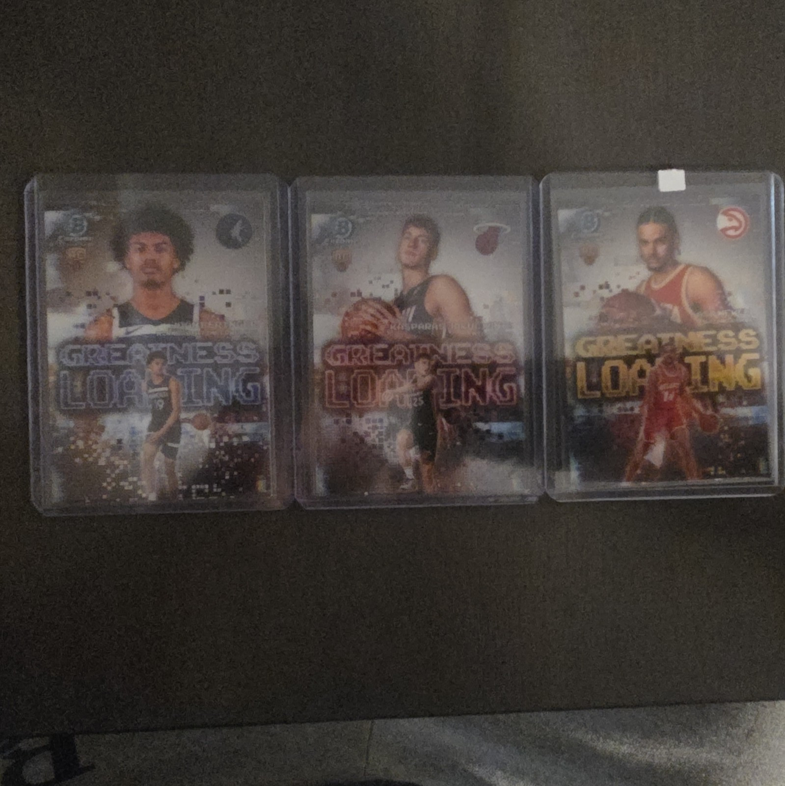 Topps Chrome 2024-25 Crownless Loading CL-1 CL-2 CL-3 3 Card Lot