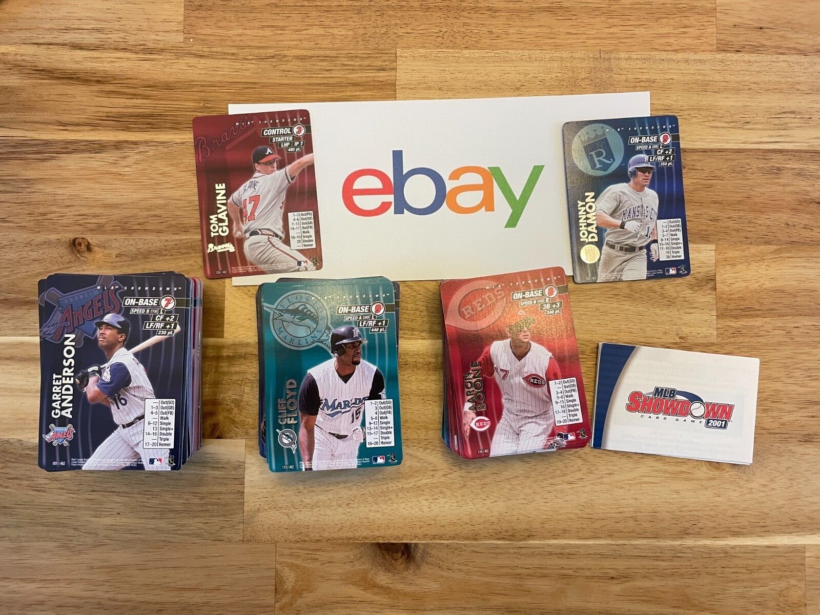 2001 MLB Showdown Base Set Cards – Complete Your Set 1-250