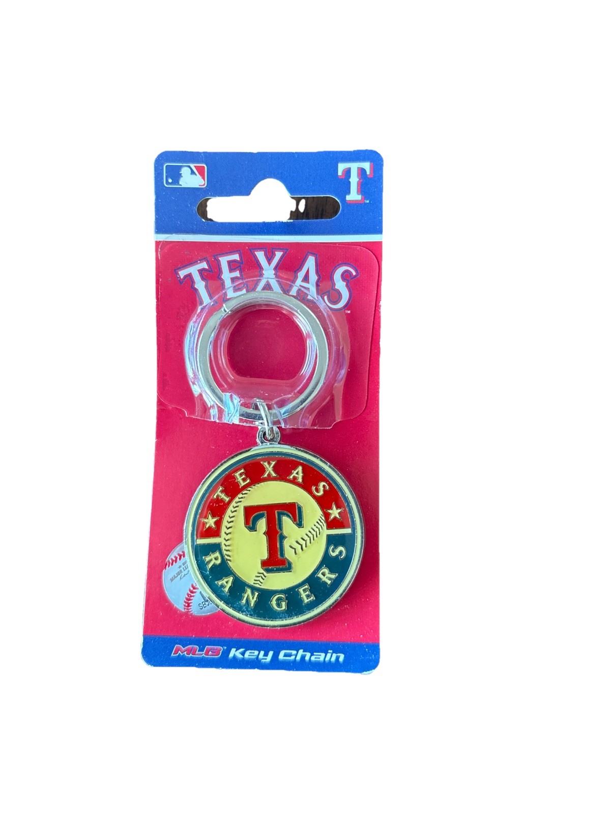 NEW Texas Rangers MLB Metal Key Chain