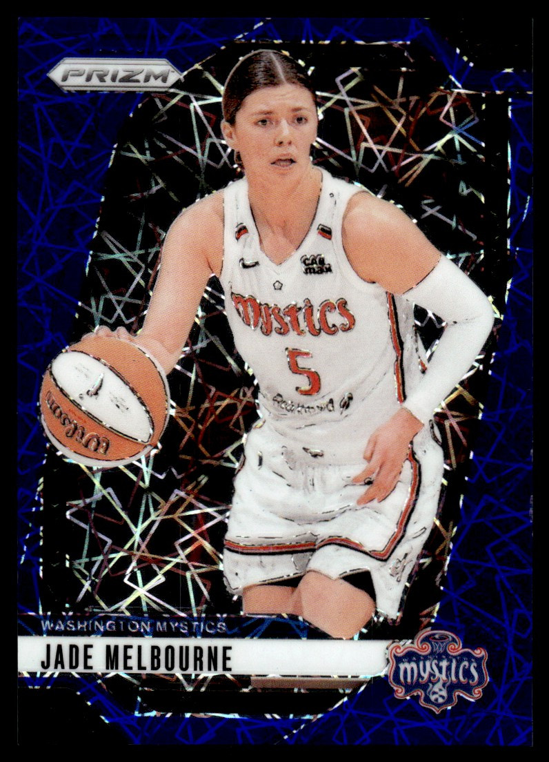 Jade Melbourne Blue Velocity #68 2024-25 Panini Prizm WNBA Card Washington
