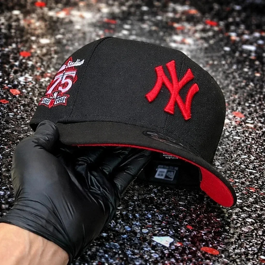 New Era Fitted Hat Dodgers Yankees Baseball Cap Side Patch 59FIFTY 9FORTY USA!