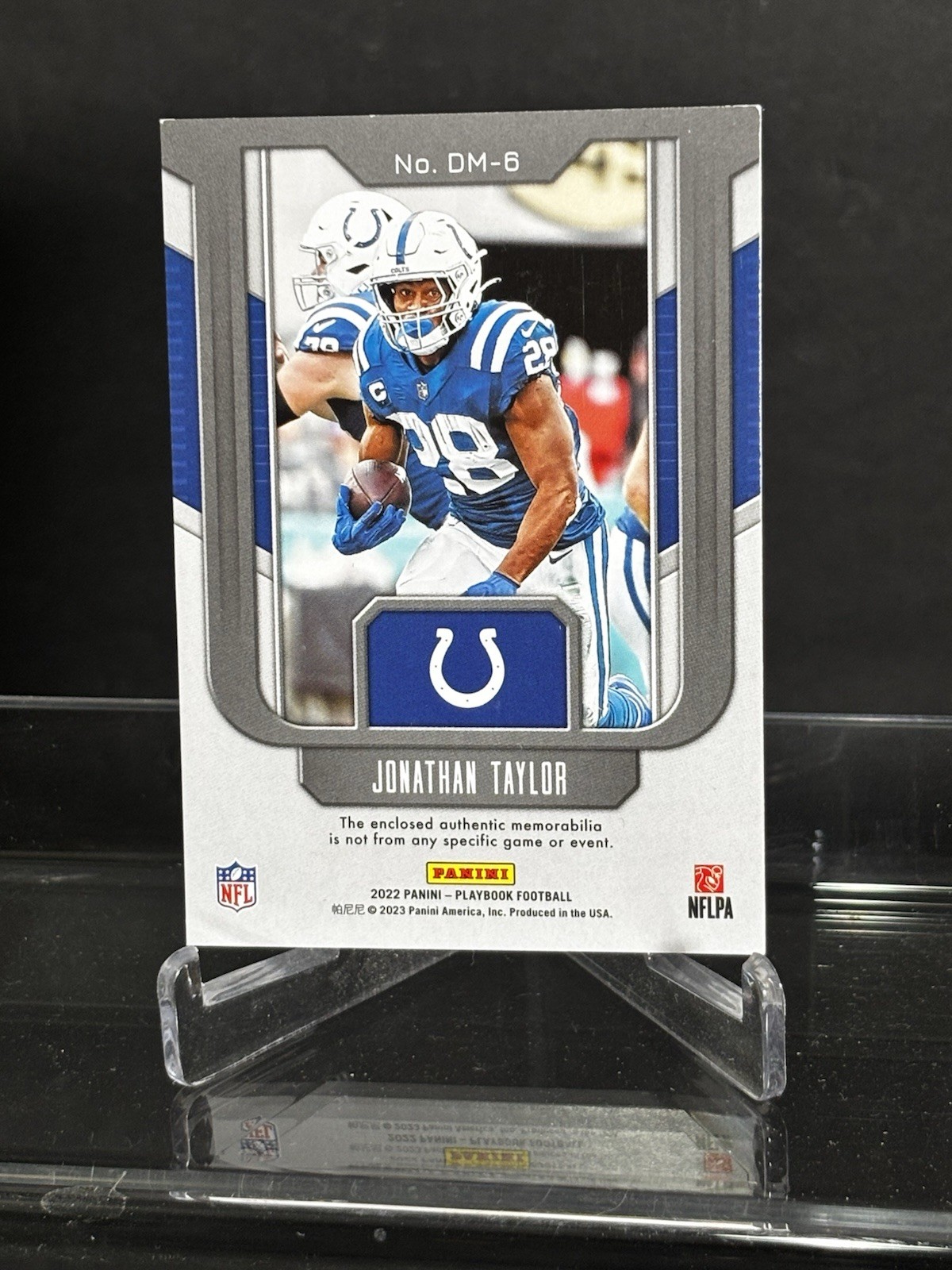 2022 Jonathan Taylor NFL Shield & Nike Logo Patch Jersey! 1/1 True One Of One!🔥