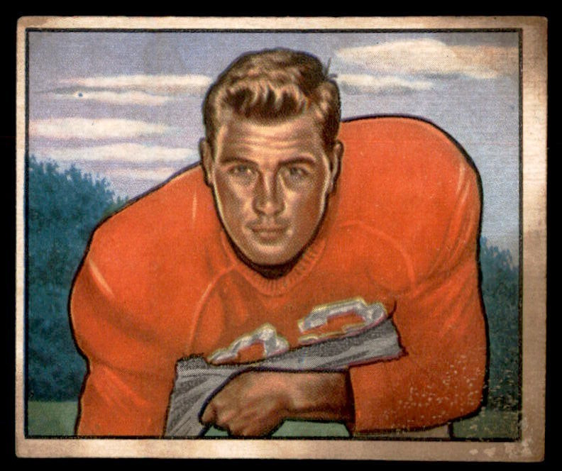 1950 Bowman #144 KNOX RAMSEY San Francisco 49ers VGEX (Stained)