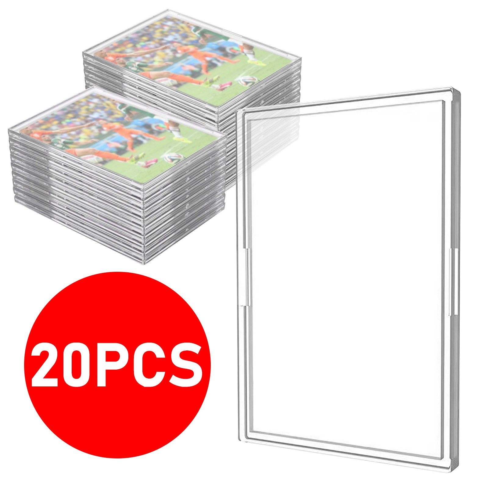 Card Sleeves Baseball Card Sleeves Hard Plastic Trading Card Protectors Holder