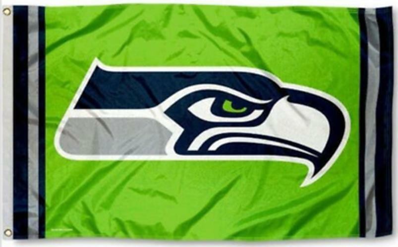 Seattle Seahawks 3X5 Flag Man Cave Banner 12 Man Seahawk Flags