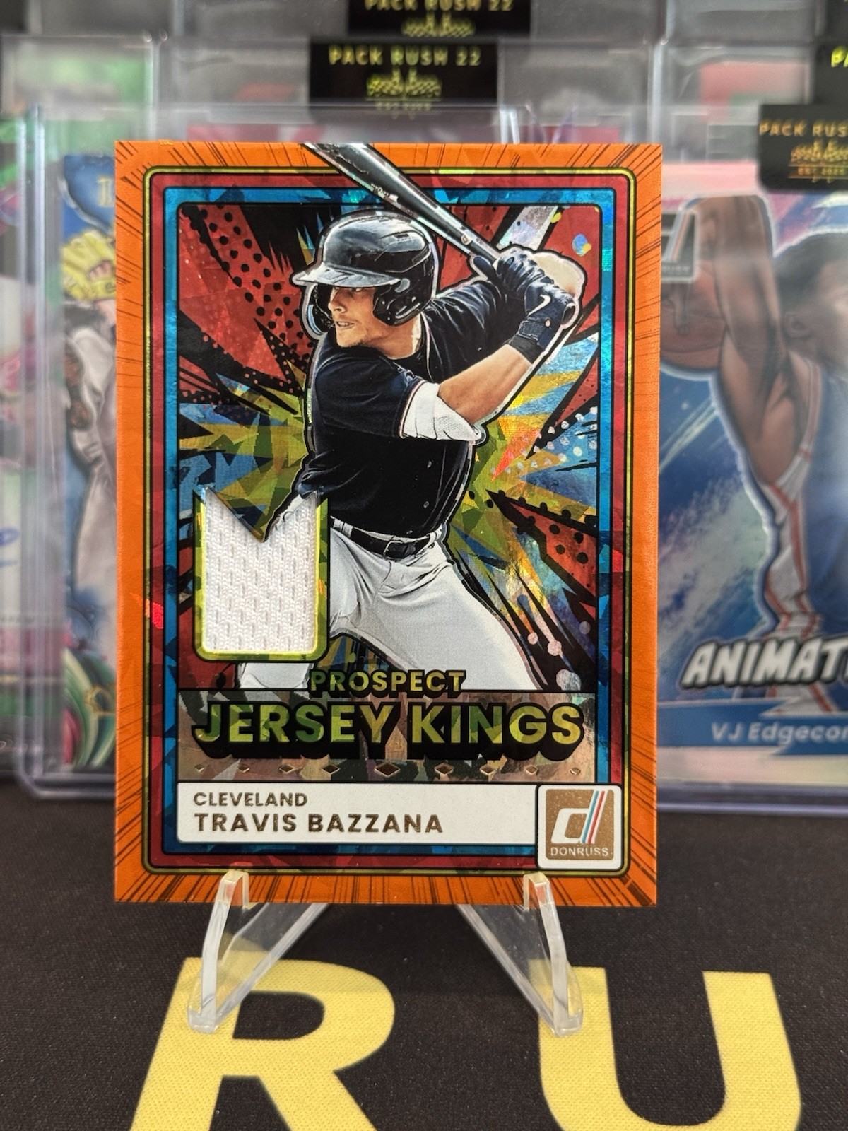 2026 Donruss BB Prospect Jersey Kings Travis Bazzana #PJK-TB – Orange Ice